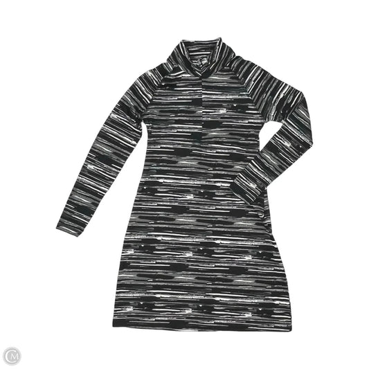 Athletic Dress By Soybu In Black & Grey, Size: Xs