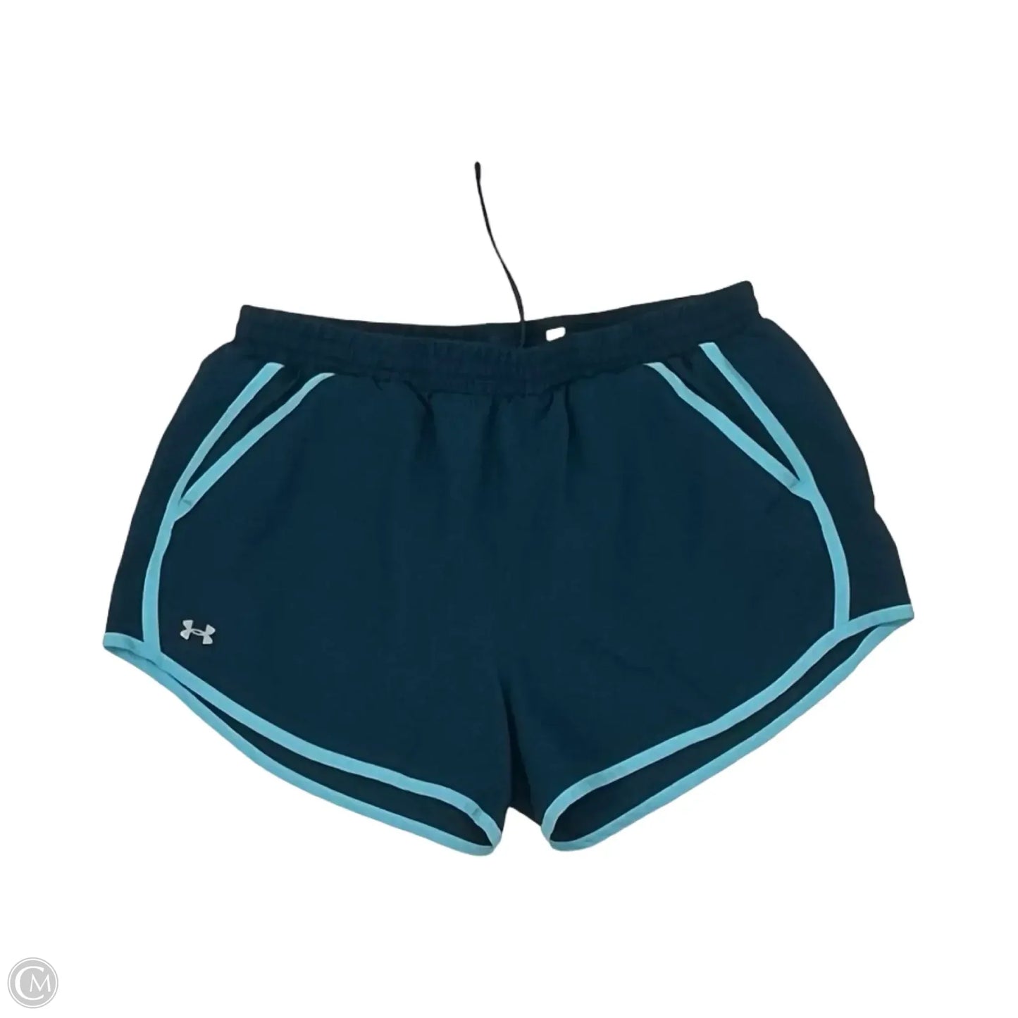 Athletic Shorts By Under Armour In Blue, Size: L