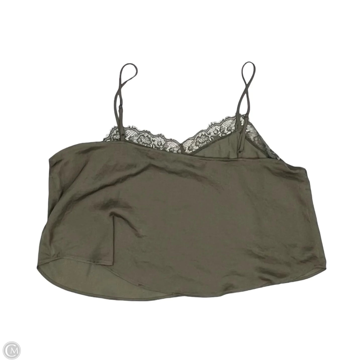 Blouse Sleeveless By Wild Fable In Green, Size: Xl