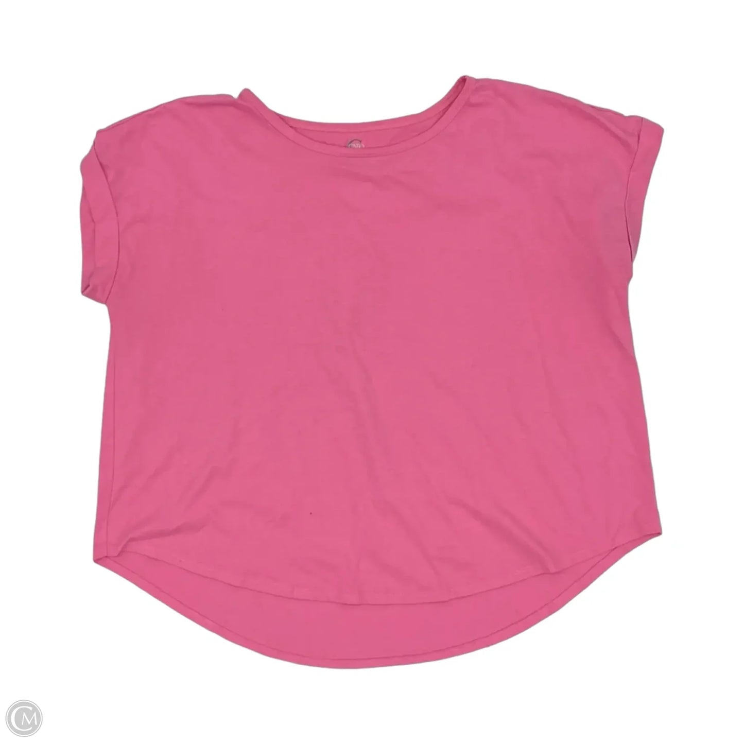 Top Short Sleeve By Cato In Pink, Size: 3x