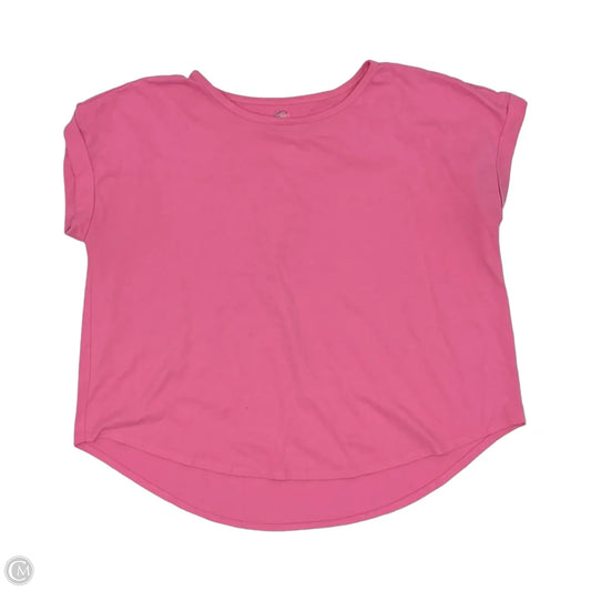 Top Short Sleeve By Cato In Pink, Size: 3x