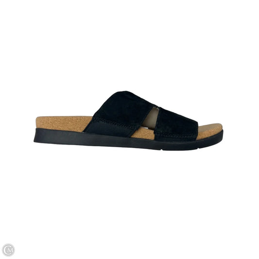 Sandals Flats By Spenco In Black, Size: 8.5