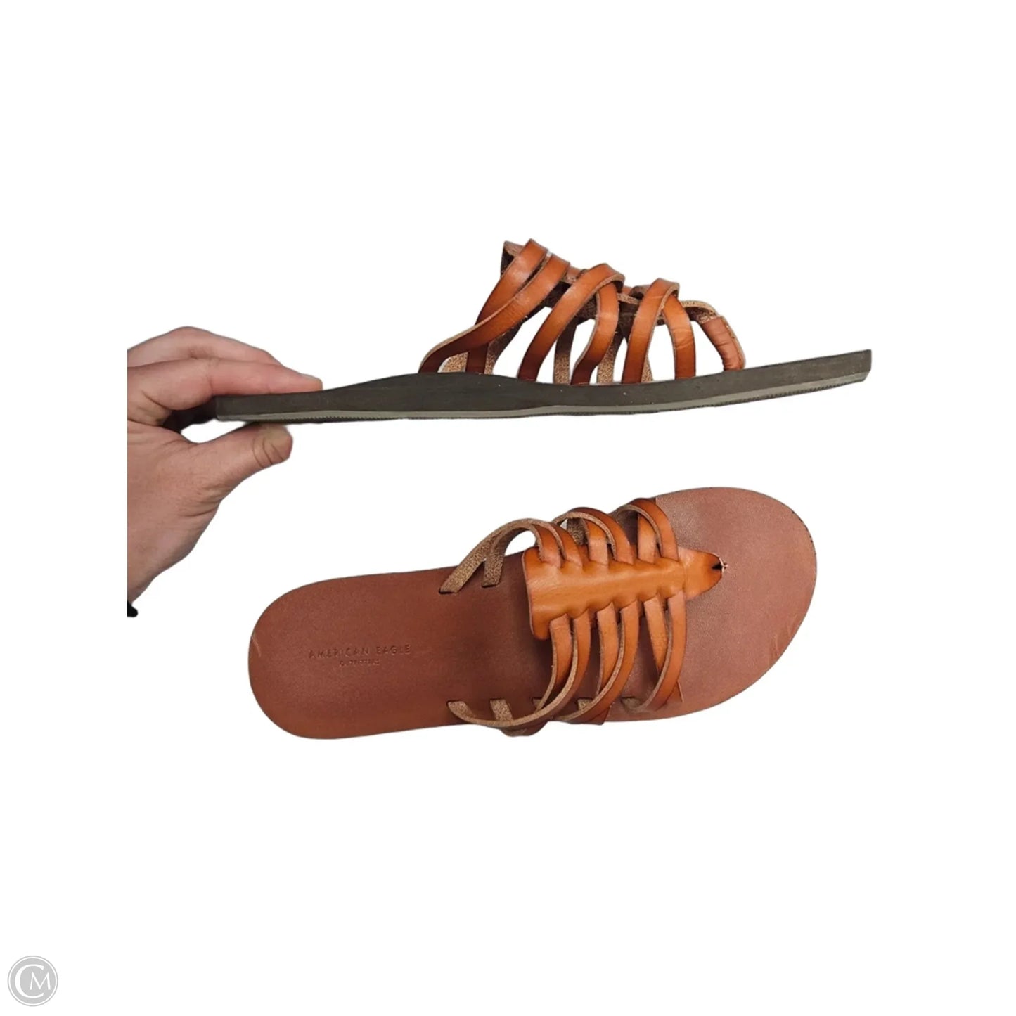 Sandals Flats By American Eagle In Brown, Size: 8