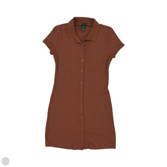 Dress Casual Short By Wild Fable In Brown, Size: M