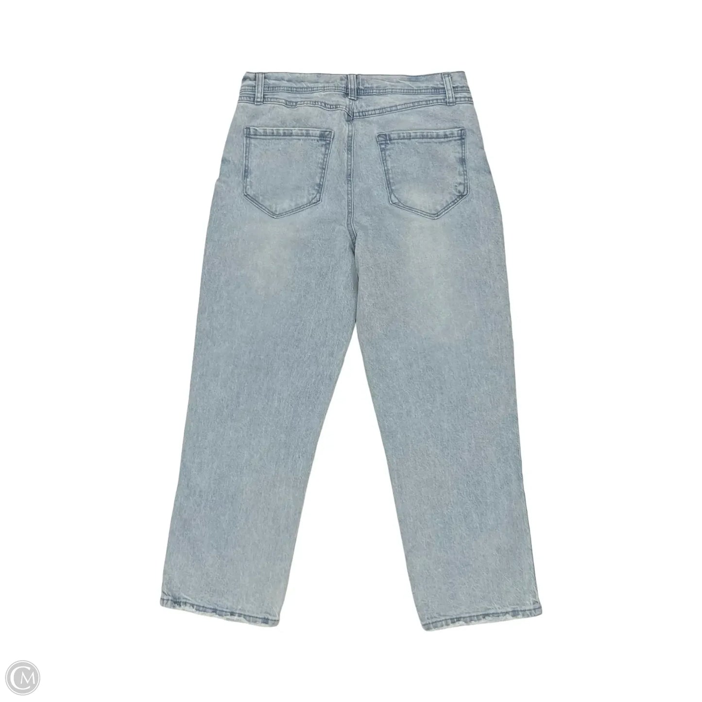 Jeans Straight By Kensie In Blue Denim, Size: 8