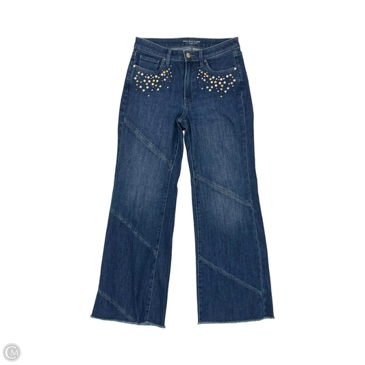 Jeans Flared By Chicos In Blue Denim, Size: 2