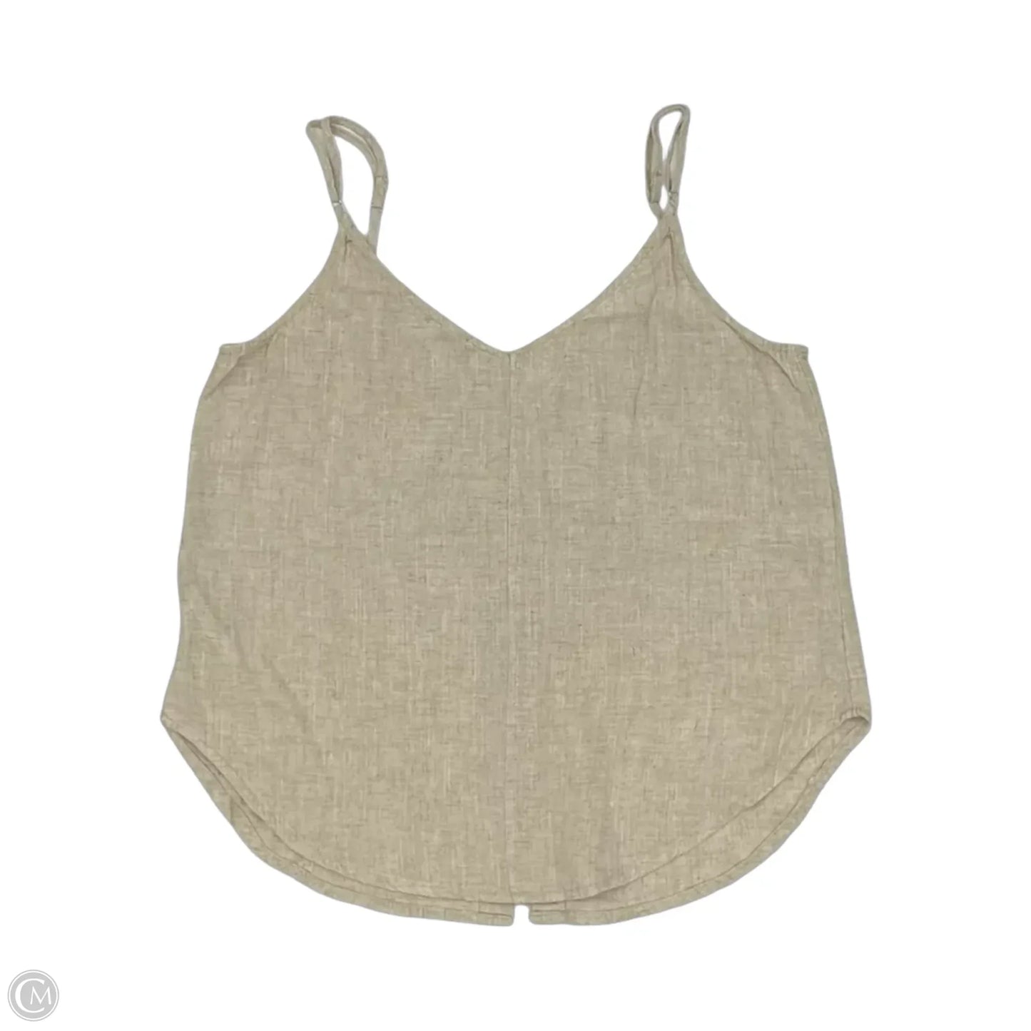 Blouse Sleeveless By Urban Daizy In Tan, Size: S