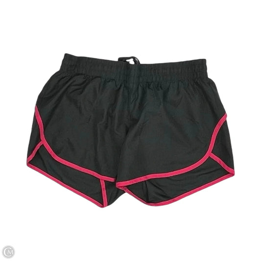 Athletic Shorts By Athletic Works In Grey & Pink, Size: L