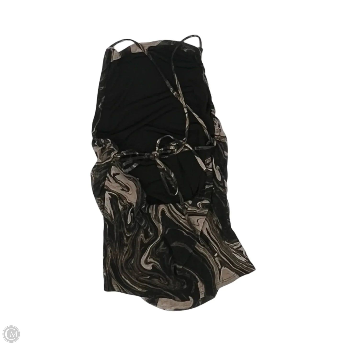 Blouse Sleeveless By Red In Black & Brown, Size: M