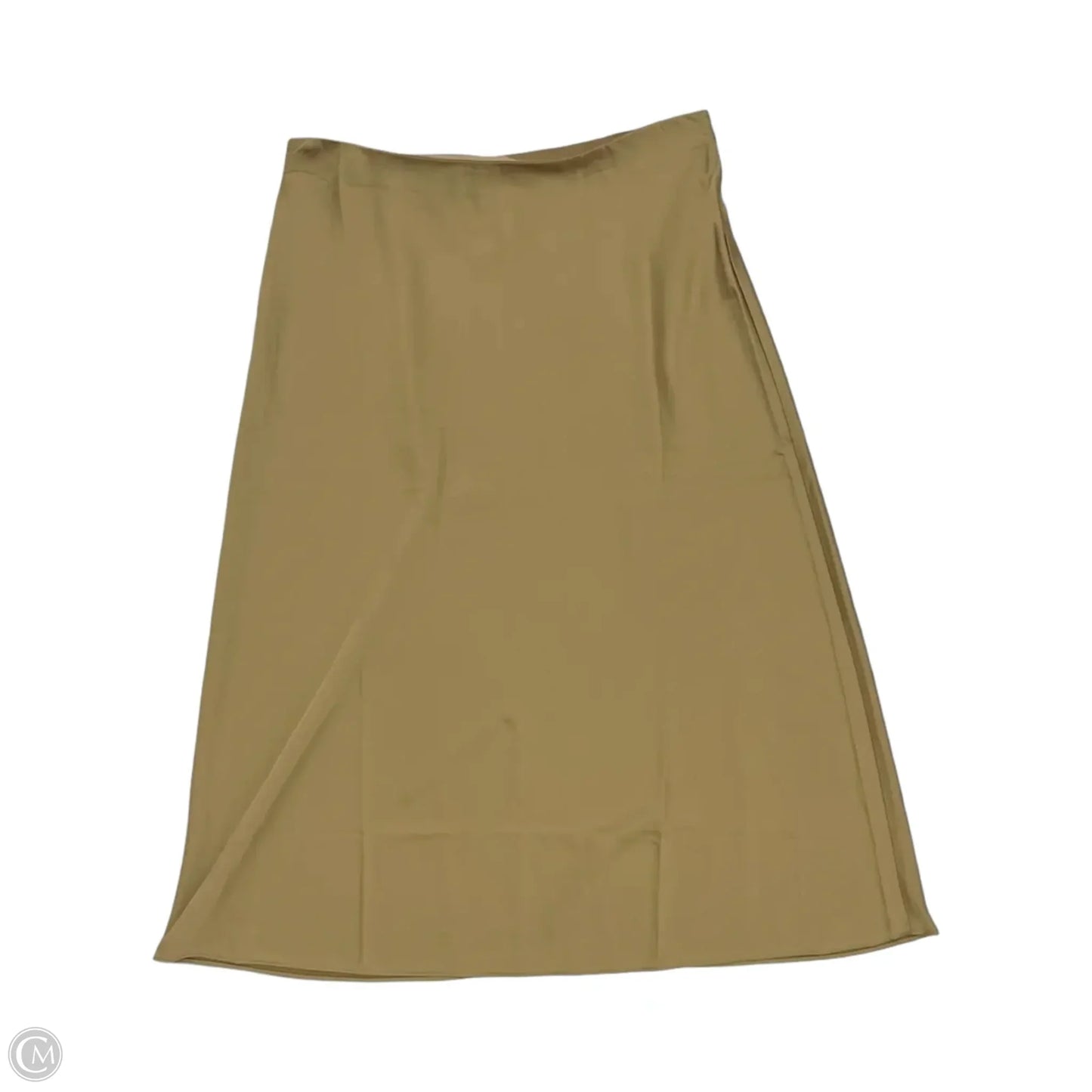 Skirt Midi By J. Crew In Gold, Size: M