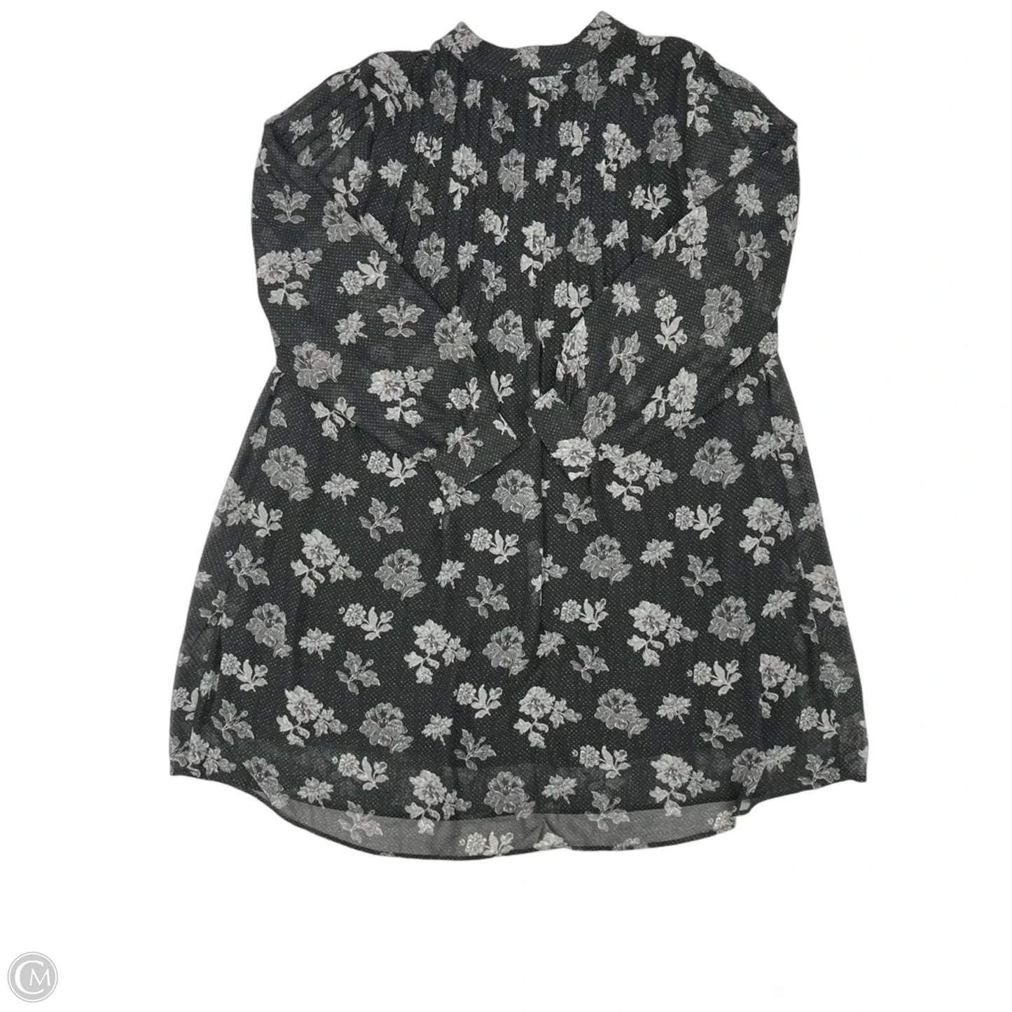 Dress Party Short By Lane Bryant In Black & Grey, Size: 18