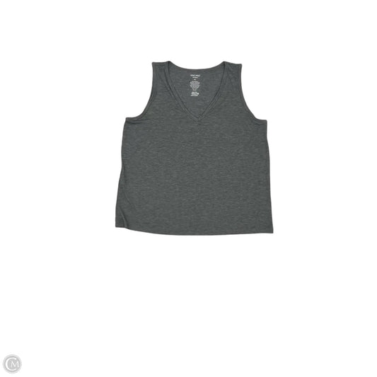 Tank Top By Nine West In Grey, Size: Xl
