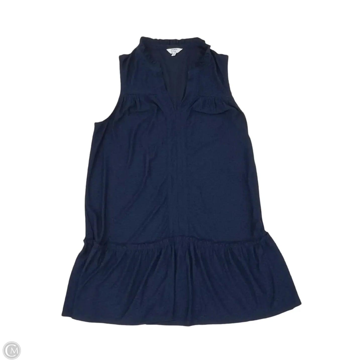 Dress Casual Short By Crown And Ivy In Navy, Size: Xl