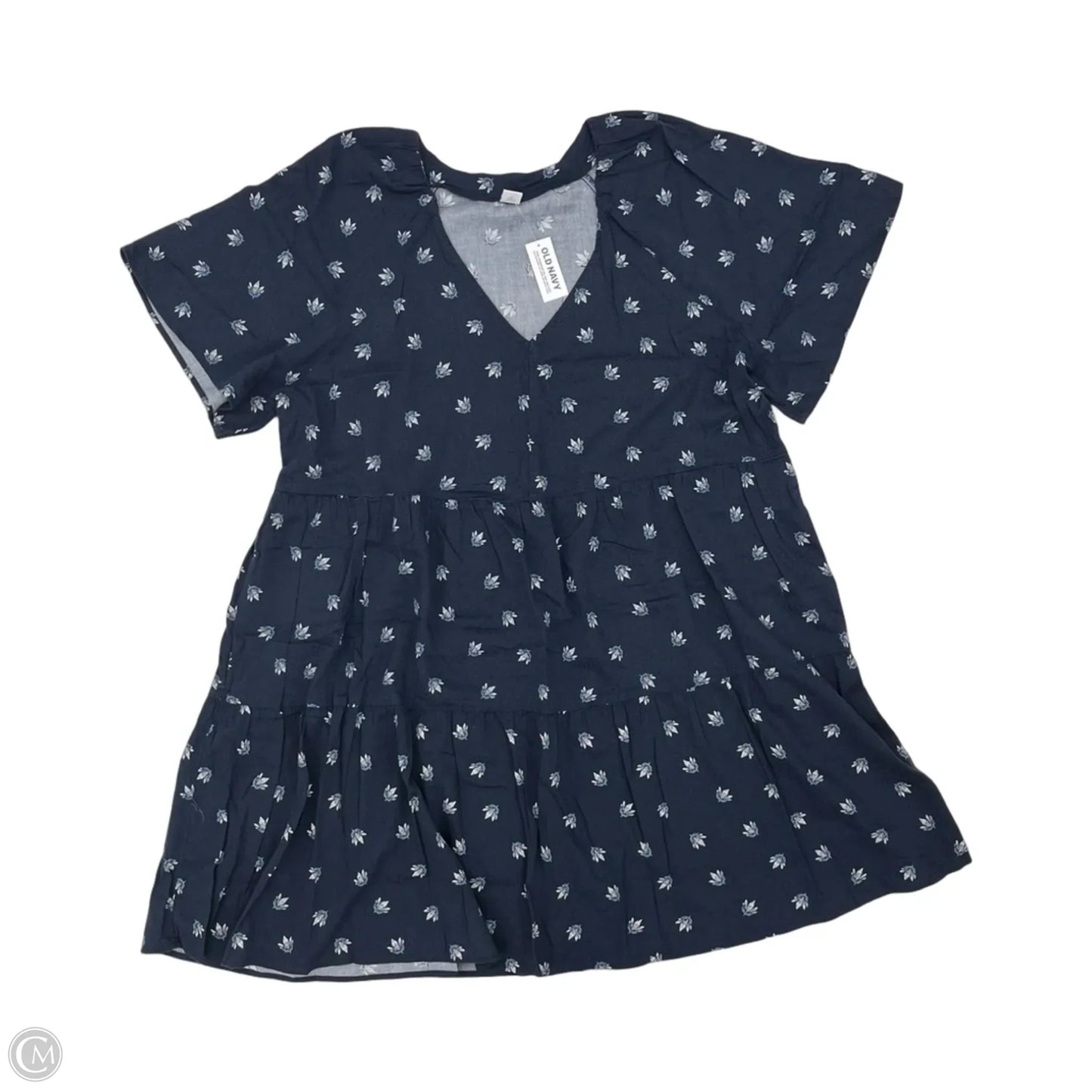 Dress Casual Short By Old Navy In Floral Print, Size: Xl