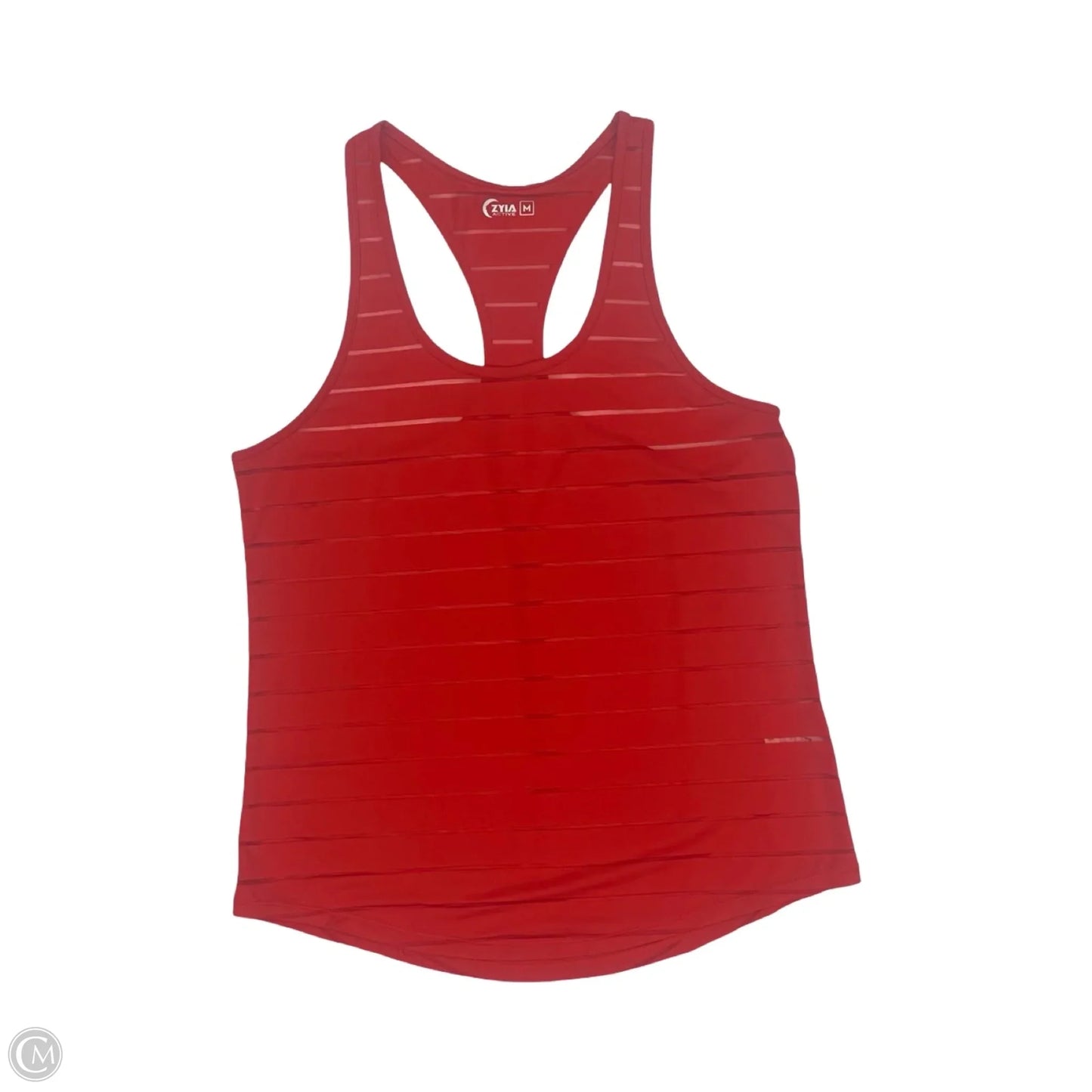 Athletic Tank Top By Zyia In Red, Size: M