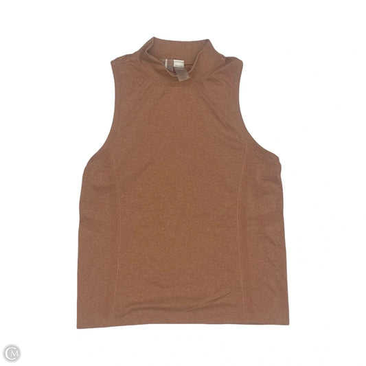 Athletic Tank Top By Calia In Orange, Size: L