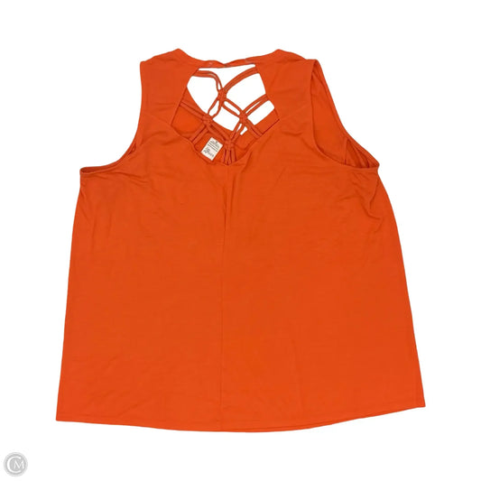 Tank Top By Terra & Sky In Orange, Size: 2x