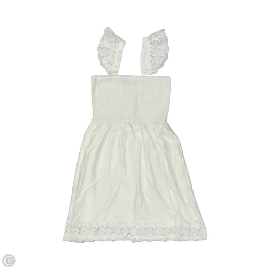 Dress Party Midi By Zesica In White, Size: Xl