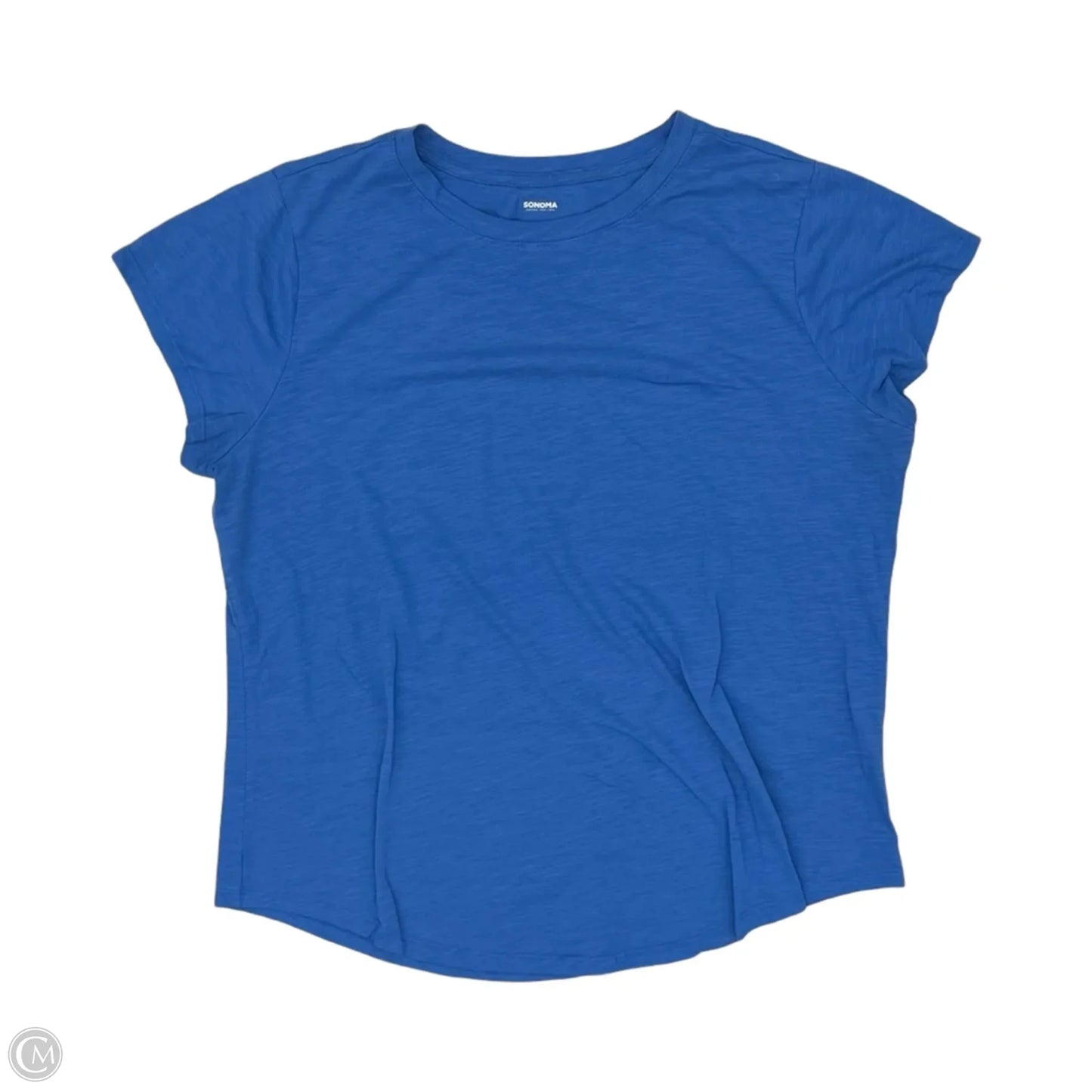 Top Short Sleeve By Sonoma In Blue, Size: Xxl