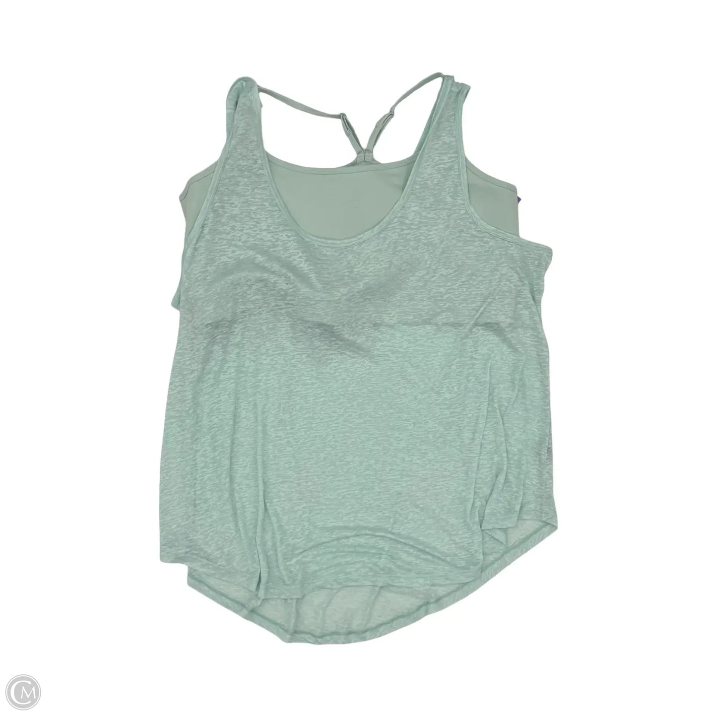 Athletic Tank Top By Torrid In Green, Size: 4x