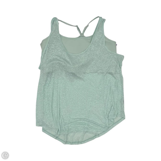Athletic Tank Top By Torrid In Green, Size: 4x