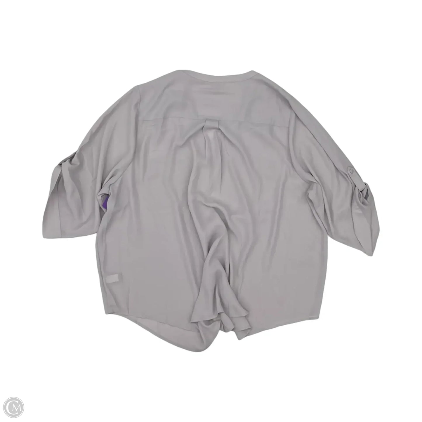 Blouse 3/4 Sleeve By Torrid In Purple, Size: 4x