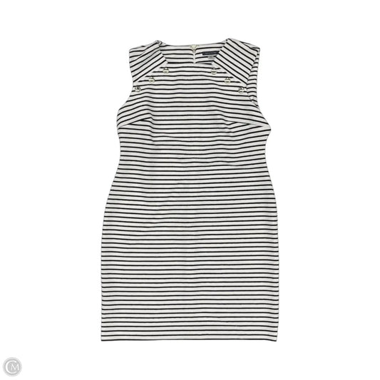 Dress Work By Tommy Hilfiger In Blue & White, Size: 16