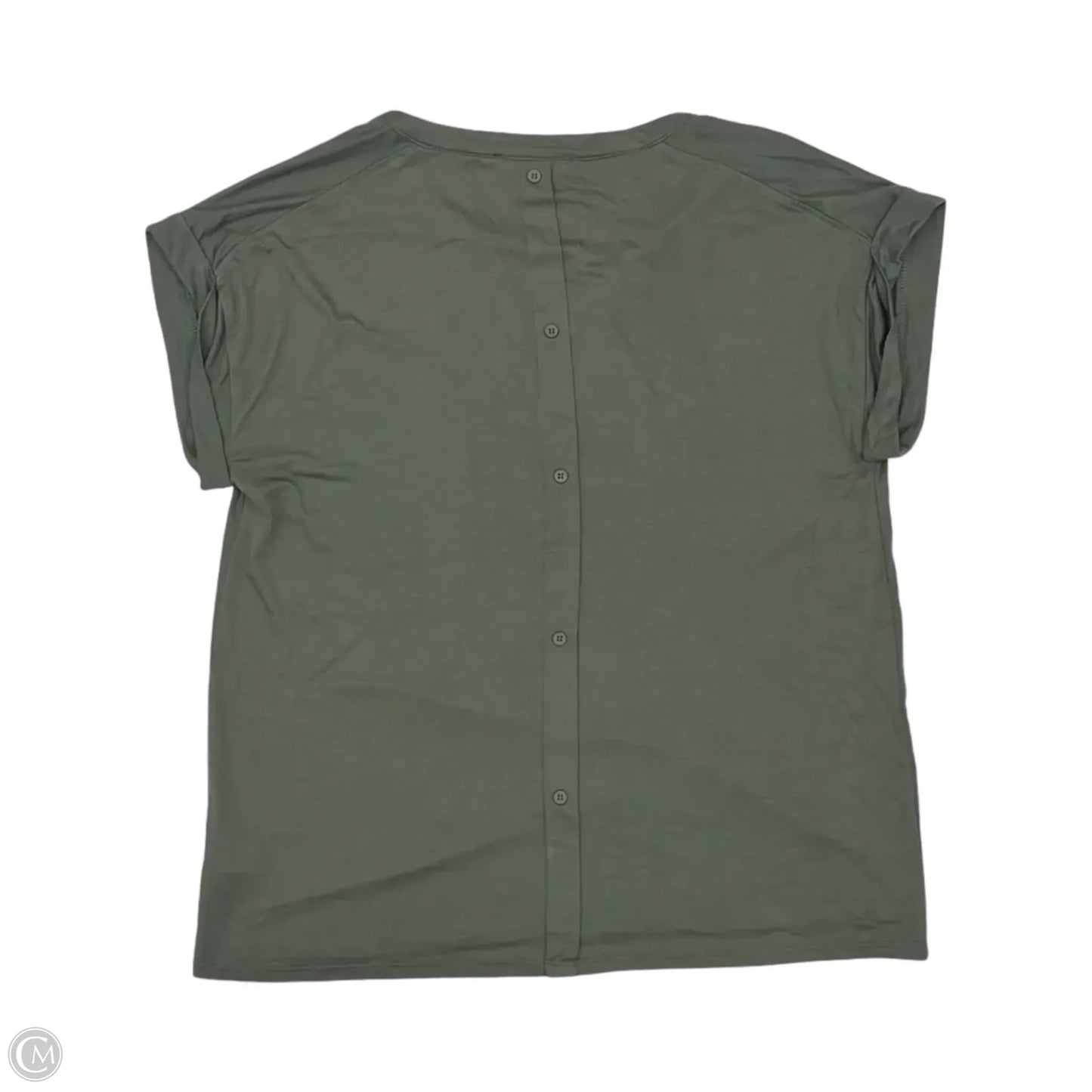 Top Short Sleeve By Cable And Gauge In Green, Size: Xl