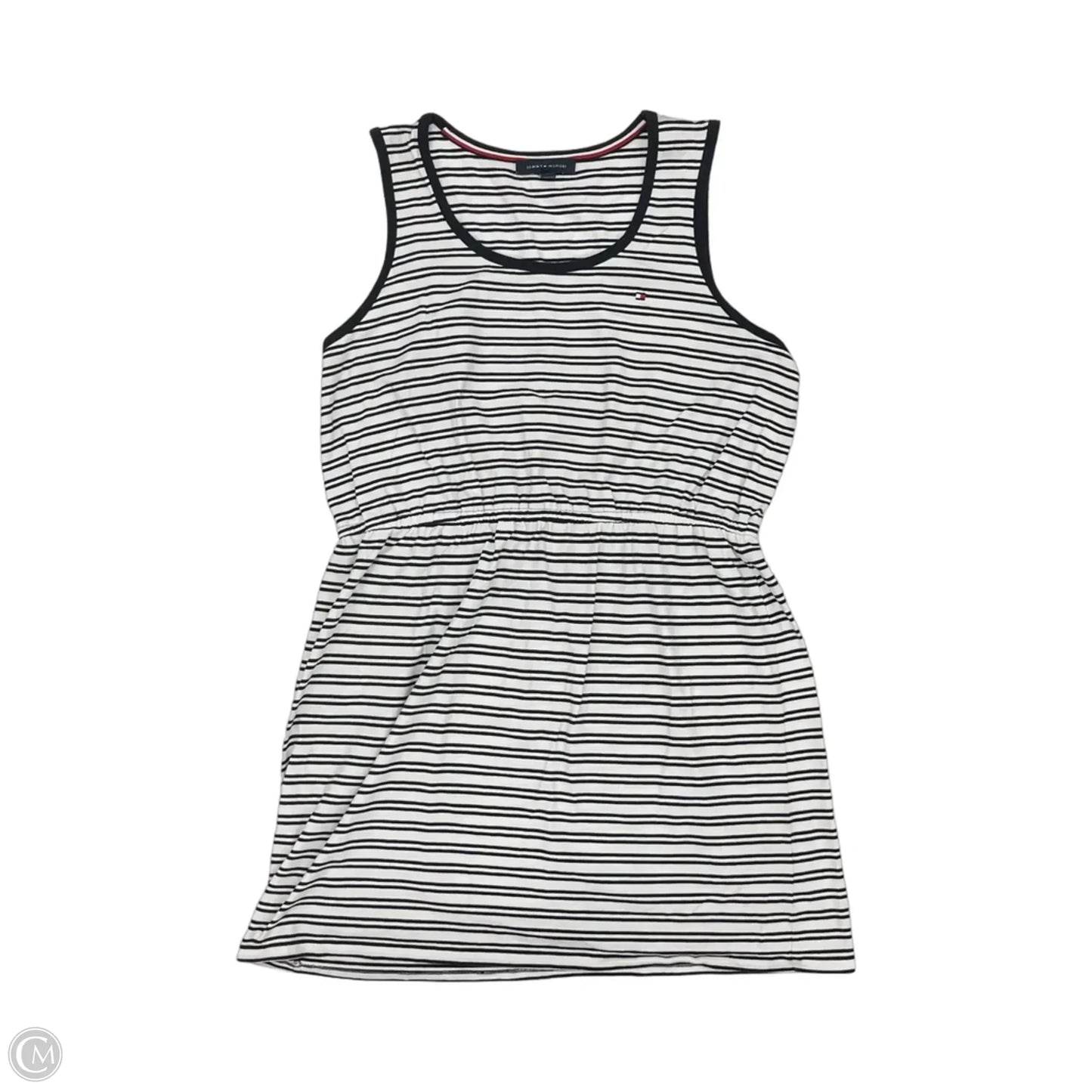 Dress Casual Short By Tommy Hilfiger In Striped Pattern, Size: Xl