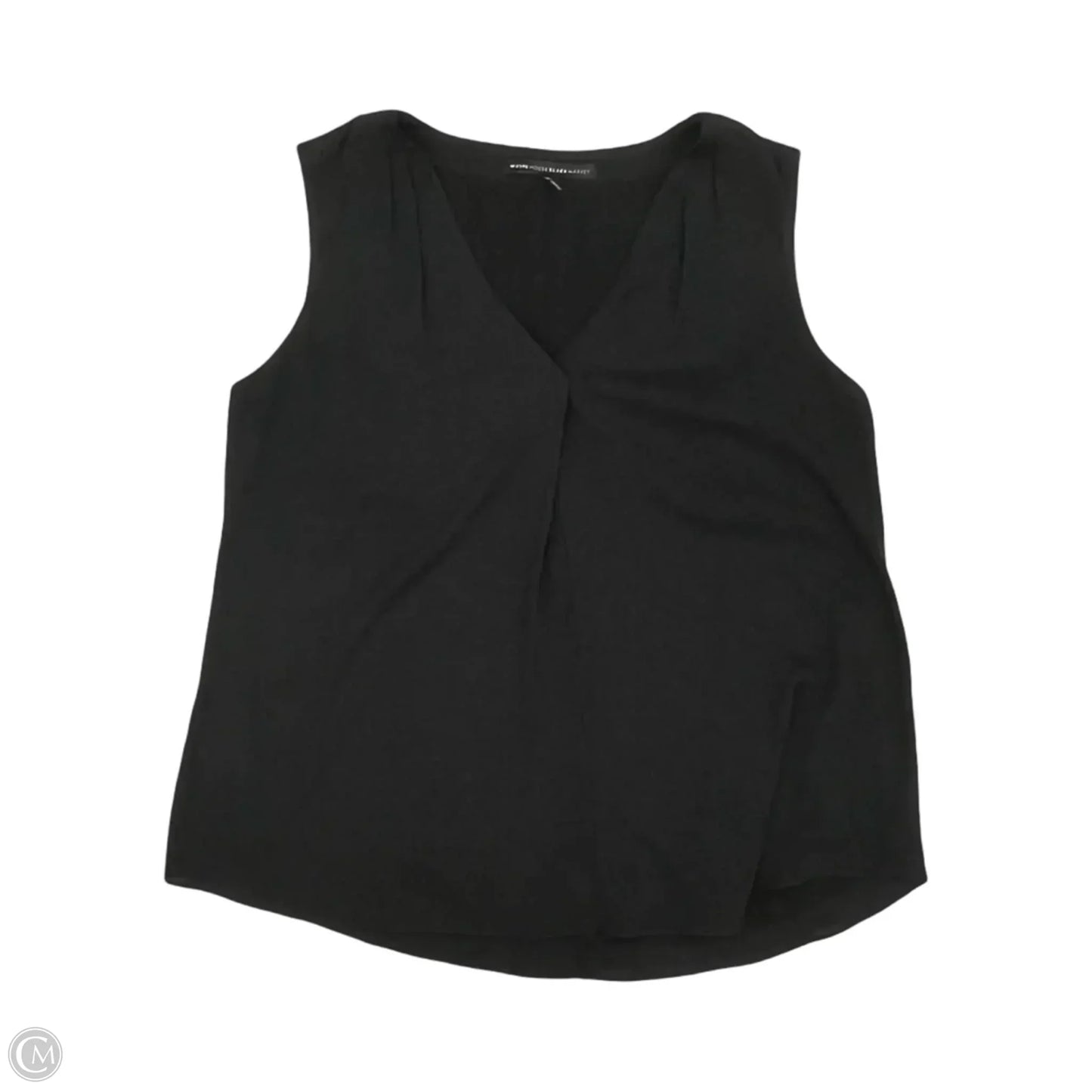 Blouse Sleeveless By White House Black Market In Black, Size: M