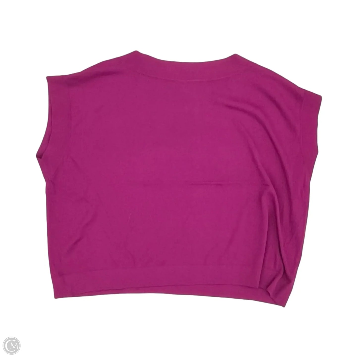 Top Short Sleeve By Cmf In Purple, Size: S