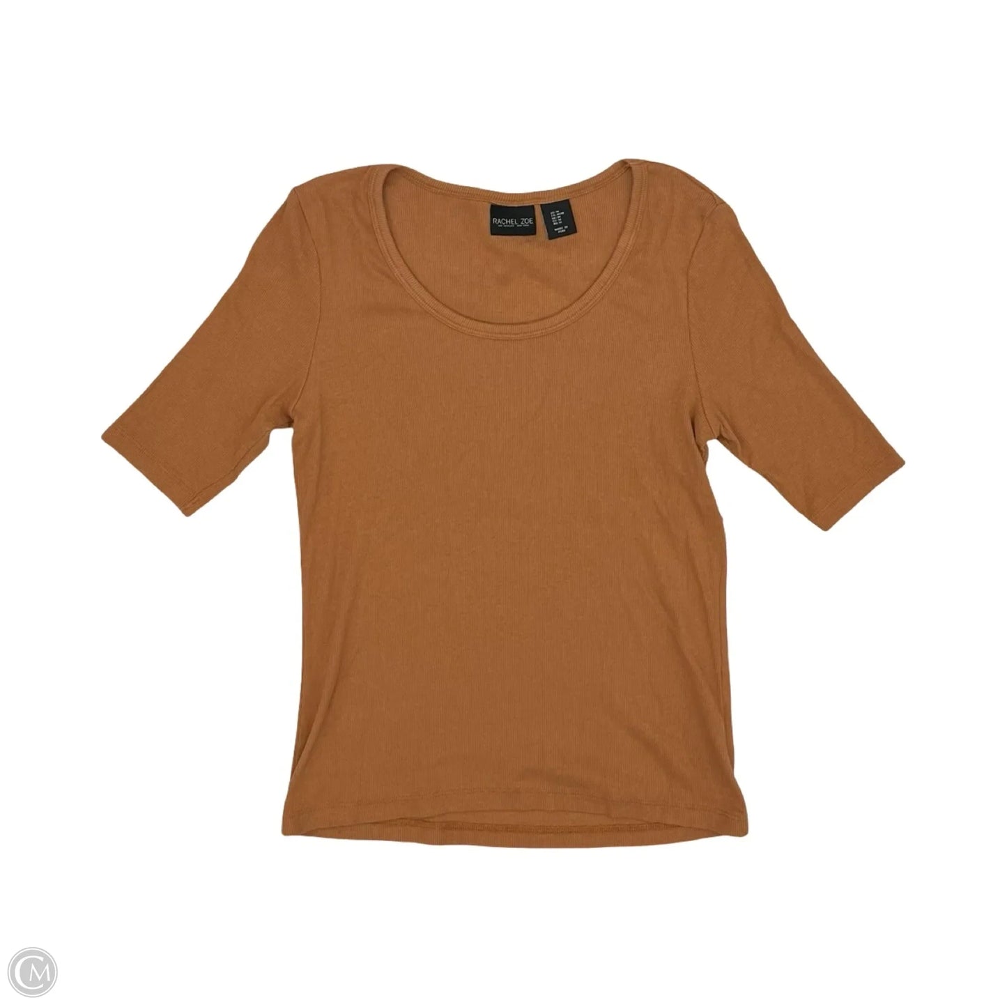 Top Short Sleeve By Rachel Zoe In Brown, Size: M
