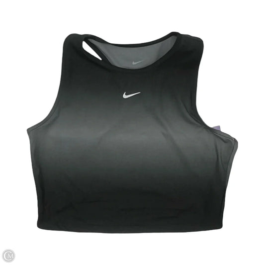 Athletic Tank Top By Nike In Grey, Size: L