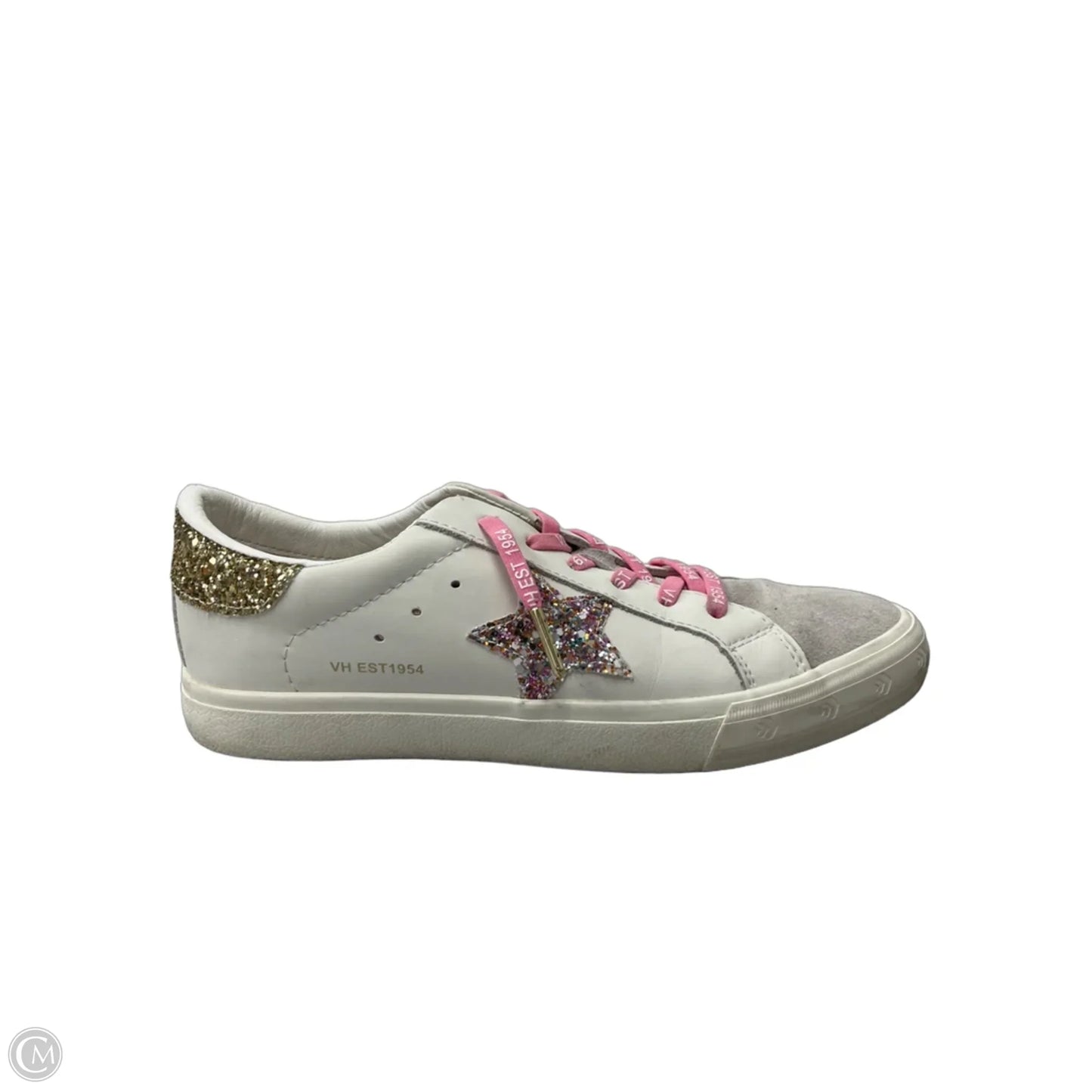 Shoes Sneakers By Vintage Havana In Cream & Grey, Size: 10