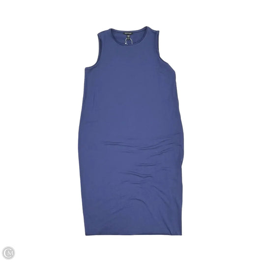 Dress Casual Midi By Eileen Fisher In Blue, Size: S