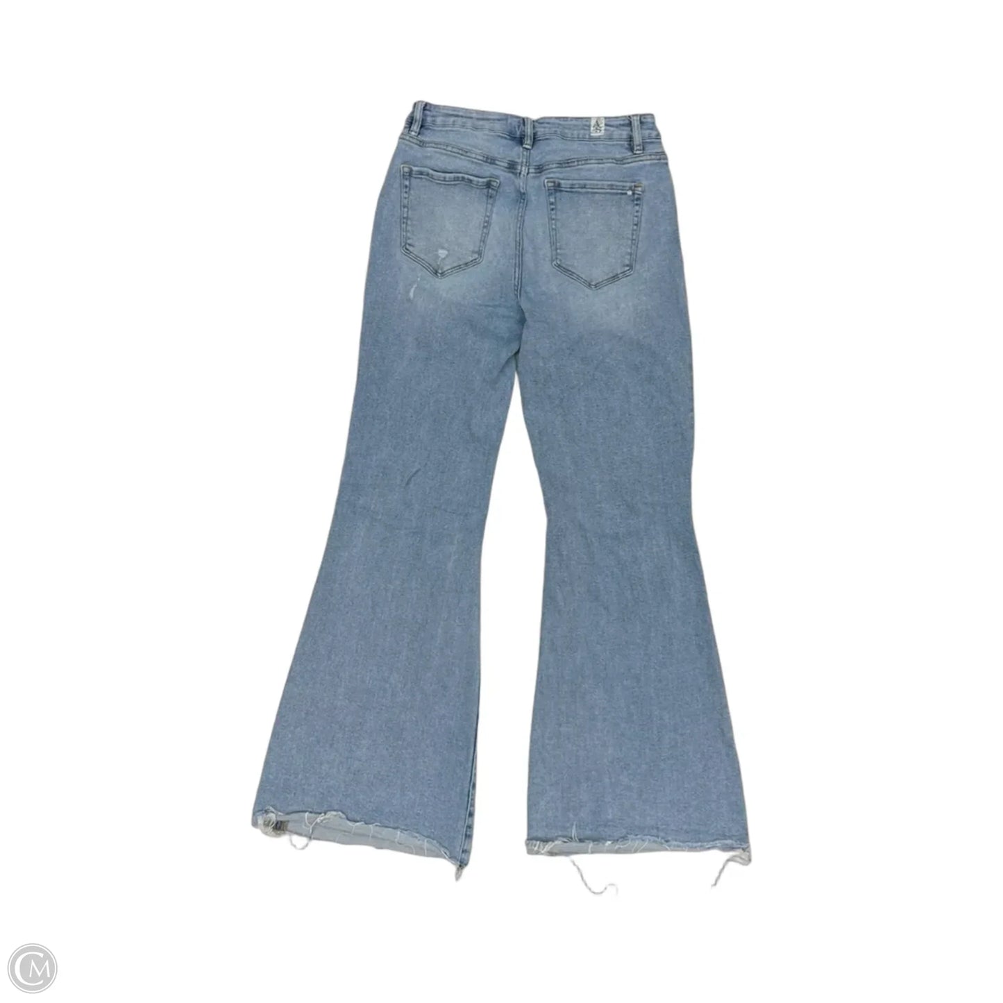 Jeans Flared By Altard State In Blue Denim, Size: 8