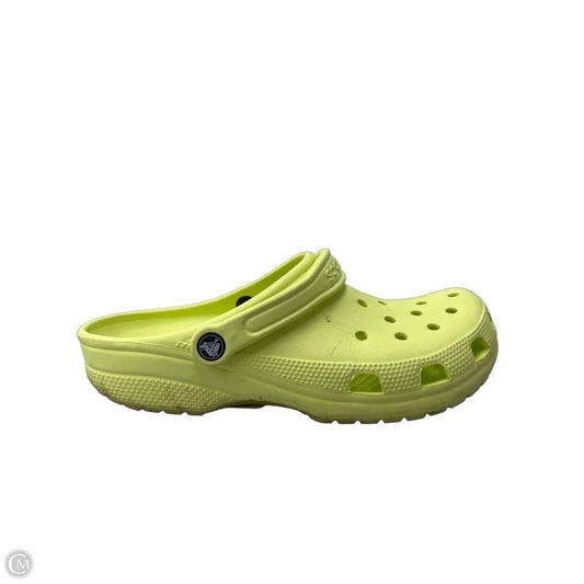Sandals Sport By Crocs In Green, Size: 11