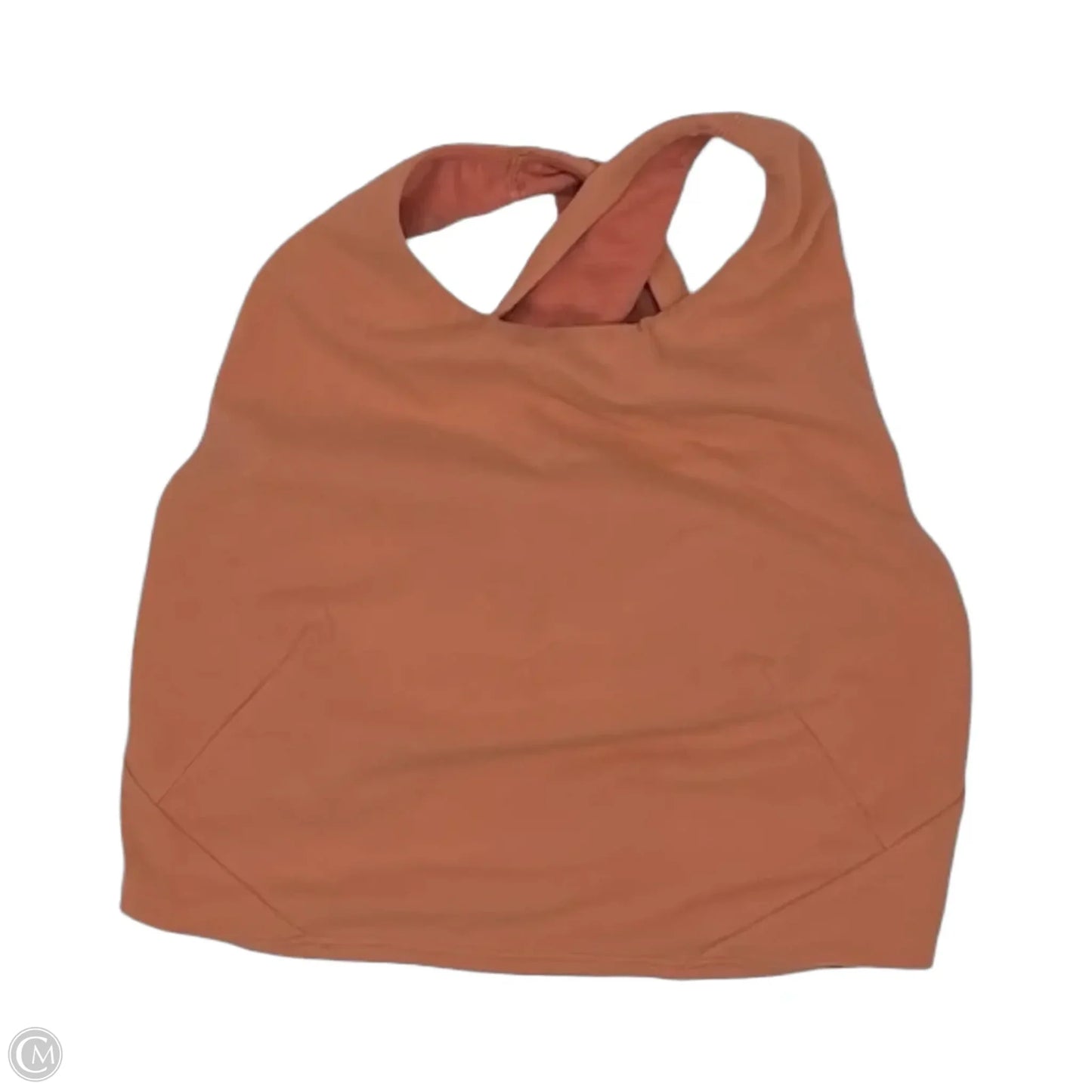 Athletic Bra By Lululemon In Orange, Size: Xs