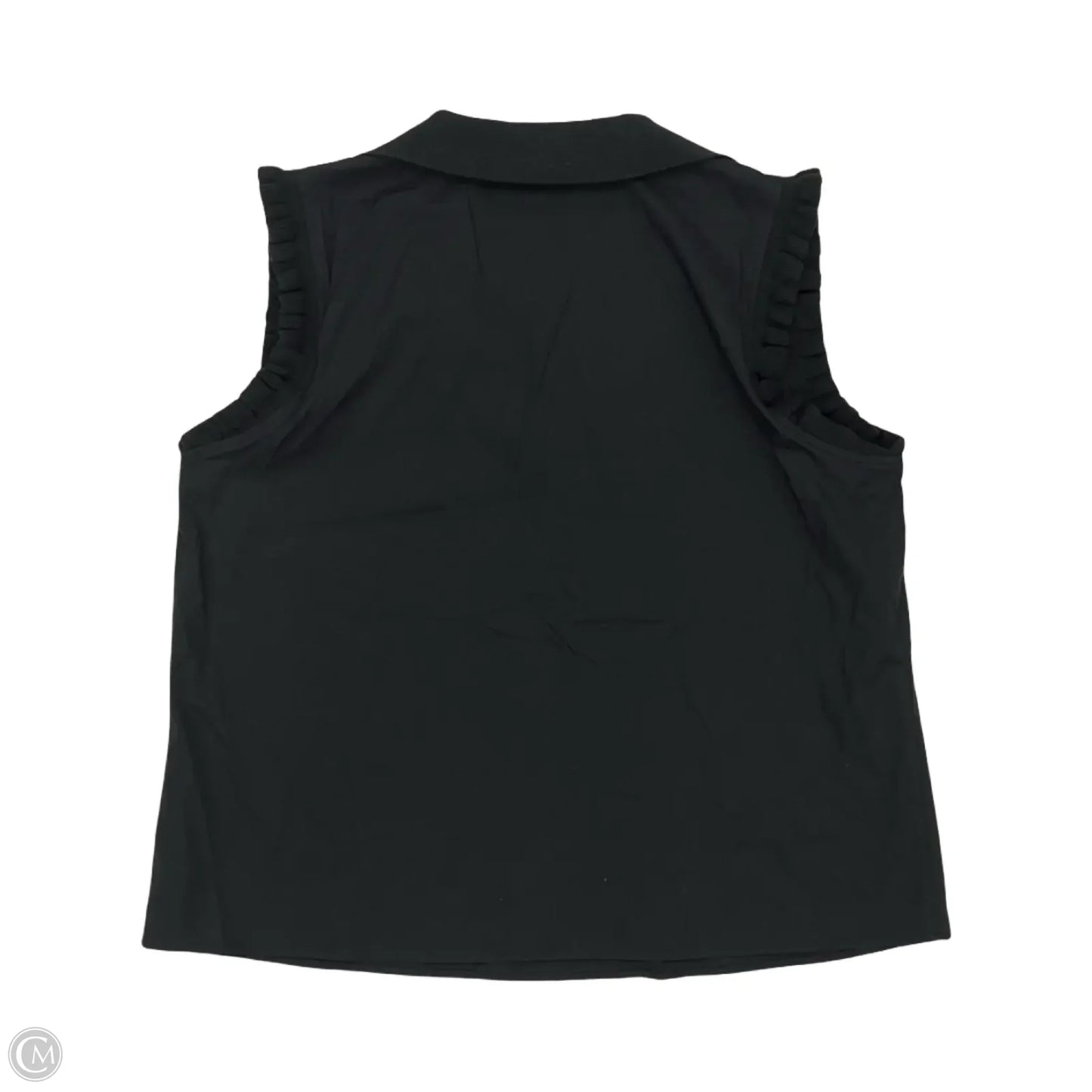 Blouse Sleeveless By Dr2 In Black, Size: L