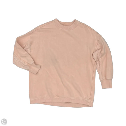 Sweatshirt Crewneck By Aerie In Orange, Size: S