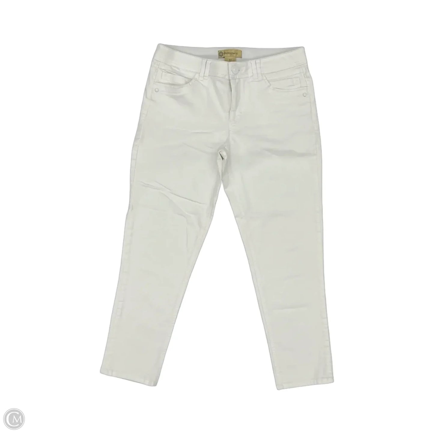 Jeans Skinny By Democracy In White, Size: 10
