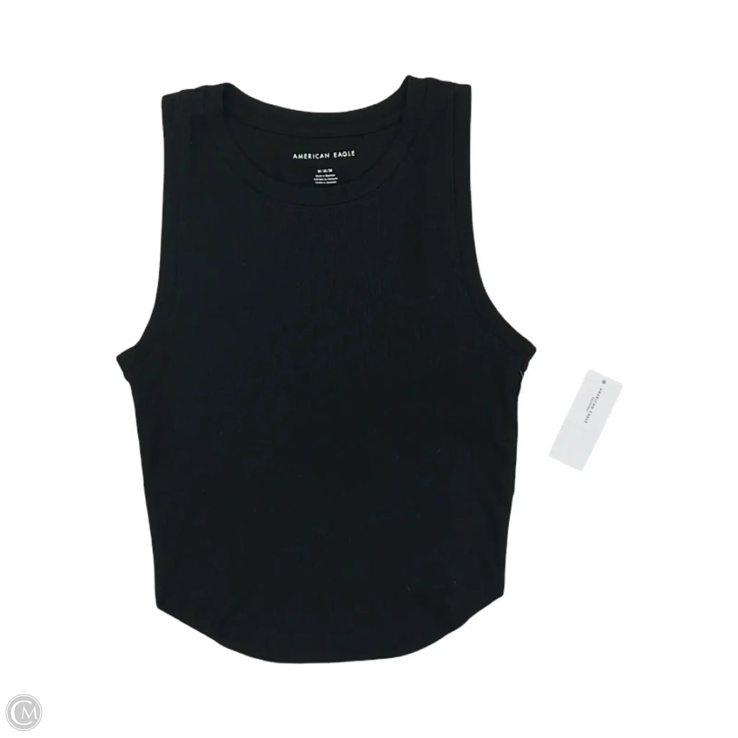 Tank Top By American Eagle In Black, Size: M