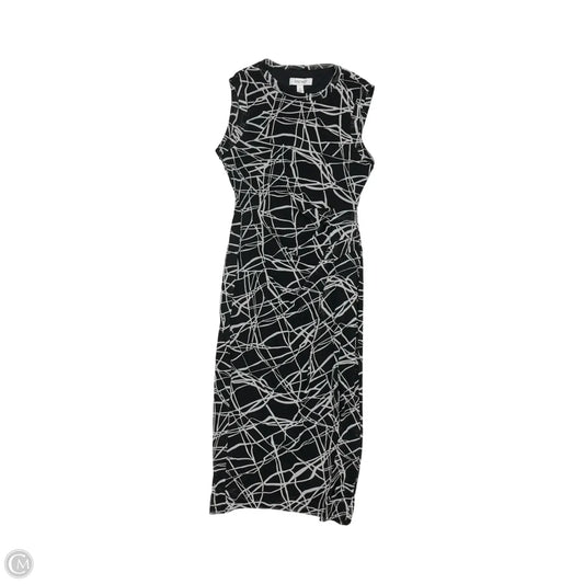 Dress Work By Nine West In Black & Cream, Size: Xs