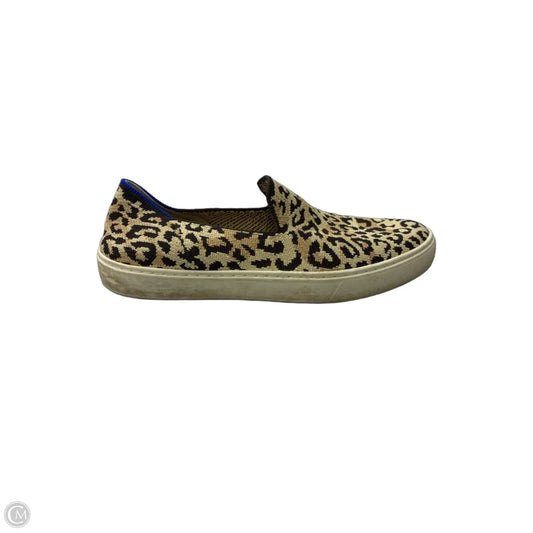 Shoes Flats By Rothys In Leopard Print, Size: 9