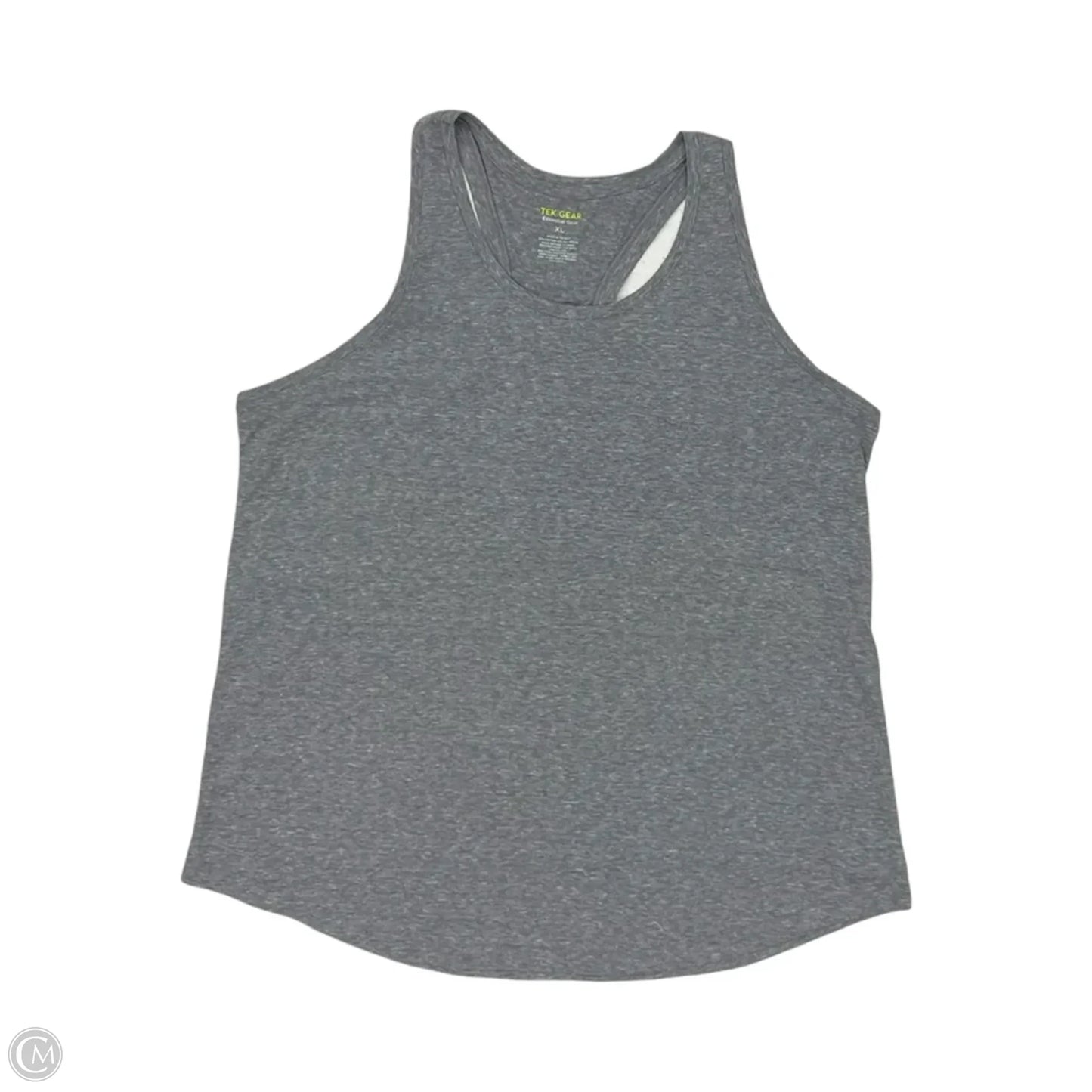 Athletic Tank Top By Tek Gear In Grey, Size: Xl