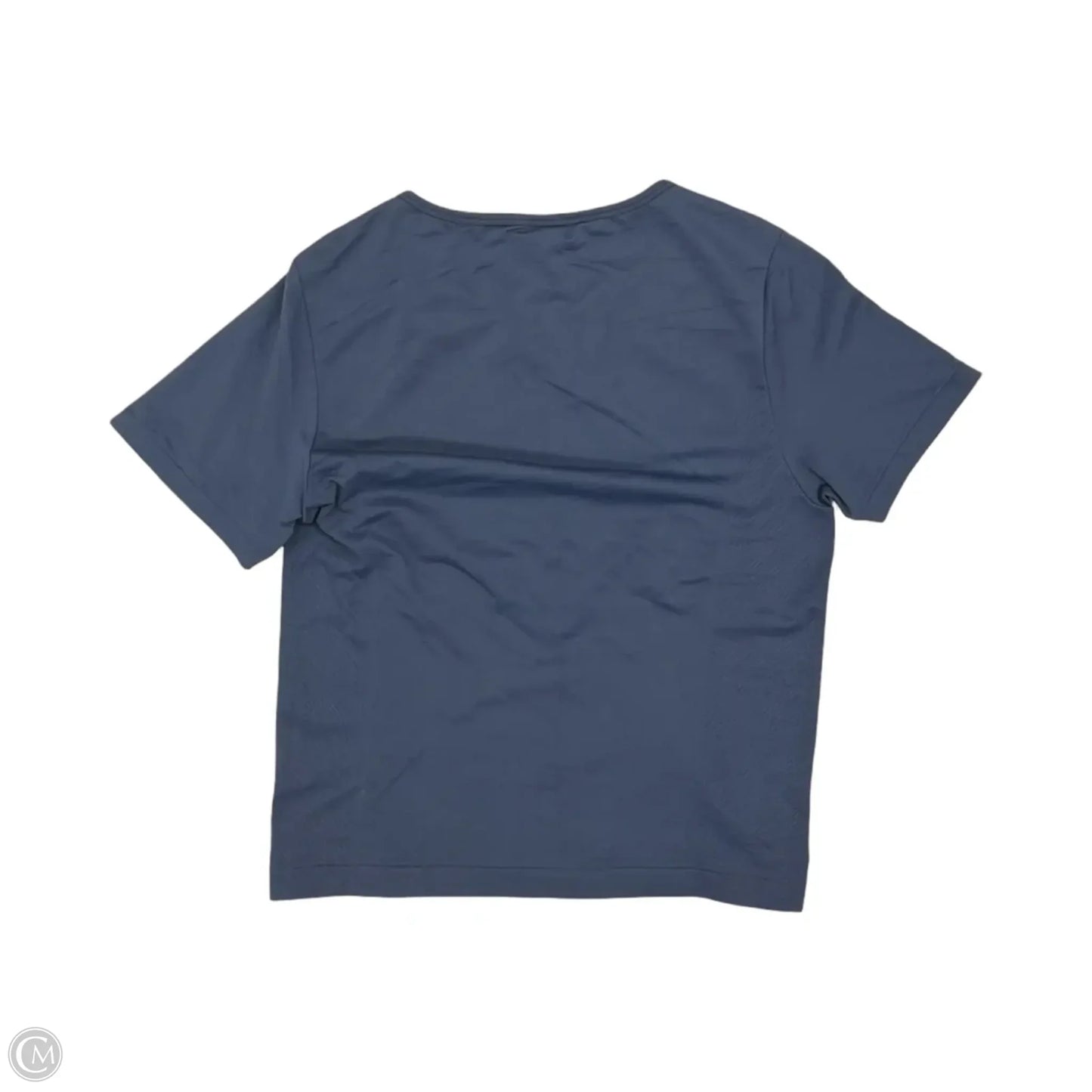 Athletic Top Short Sleeve By Under Armour In Blue, Size: Xl