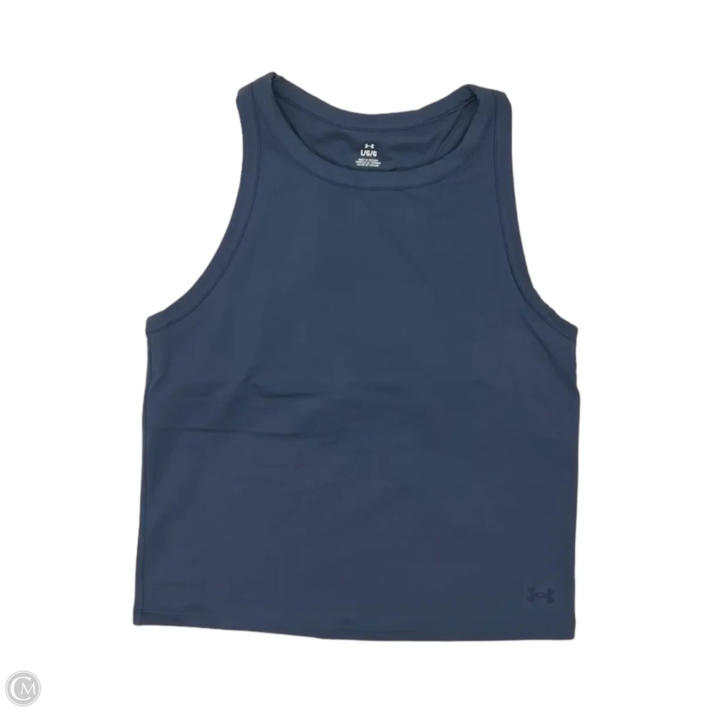 Athletic Tank Top By Under Armour In Blue, Size: L