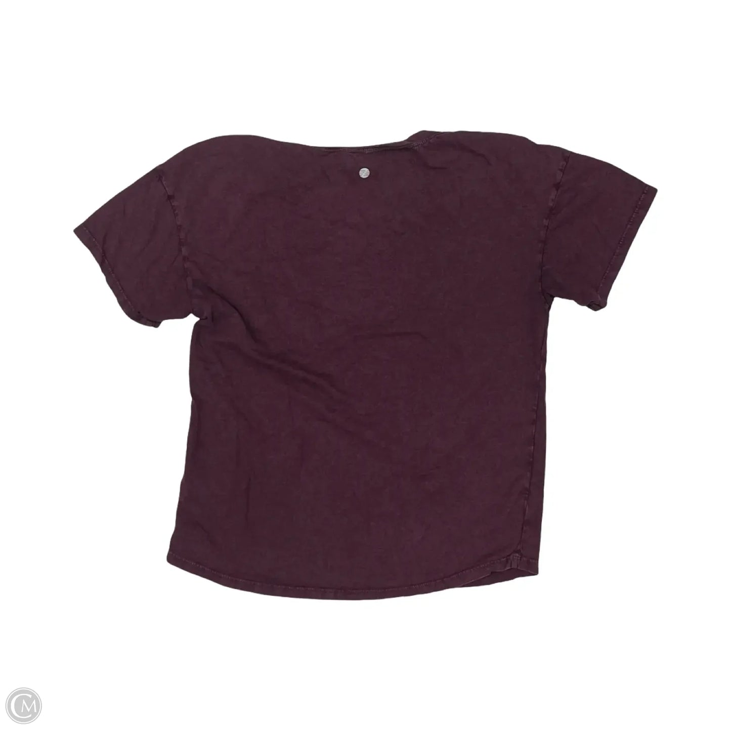 Top Short Sleeve By Zella In Purple, Size: S