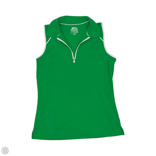Athletic Tank Top By Slazenger In Green, Size: Xs