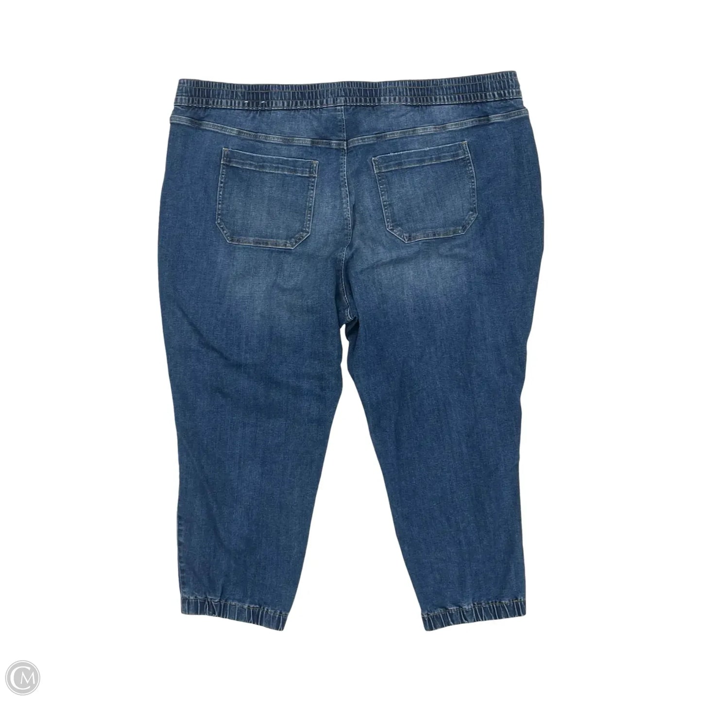 Jeans Straight By Lane Bryant In Blue Denim, Size: 24